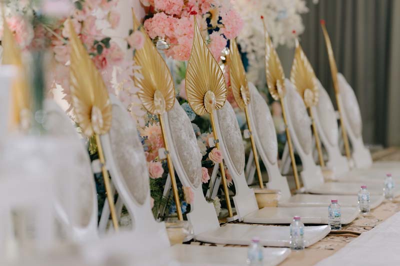 พิธีมงคลสมรสแบบไทย นนทบุรี พร้อมอุปกรณ์ในพิธีครบชุด The Sara Place